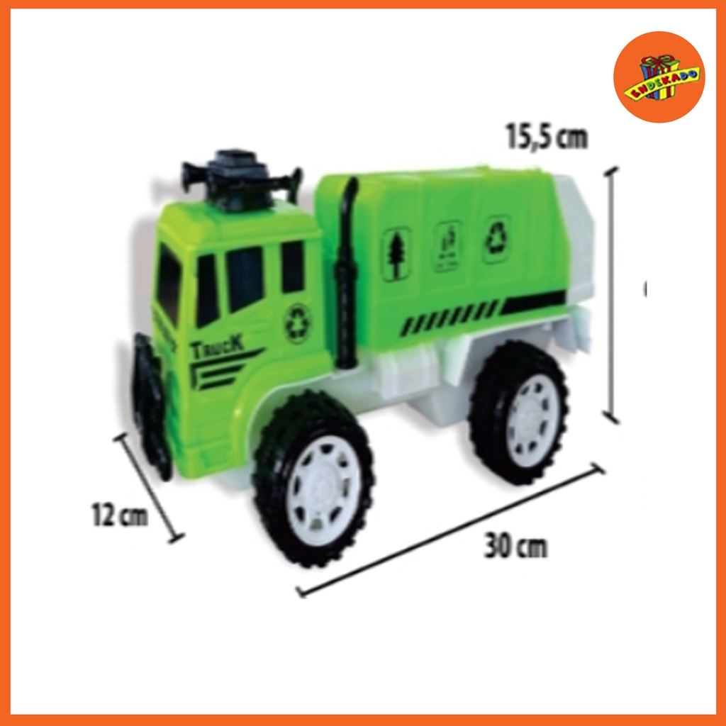 TRUCK Box Sampah A108K - Mainan Mobil Truk