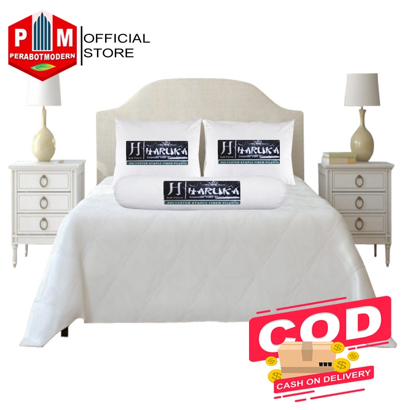 Bantal / Guling Hotel Silikon Super Mewah / Bantal HARUKA Murah / bantal guling dakron teman tidur