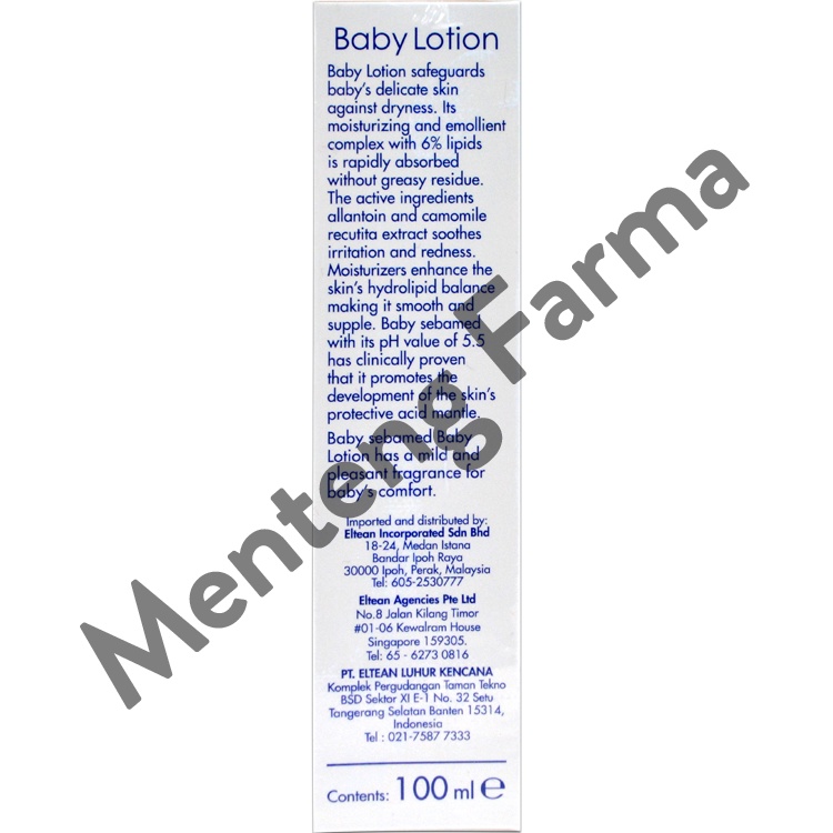 Sebamed Baby Lotion 100 ML - Pelindung dan Pelembab Kulit Bayi