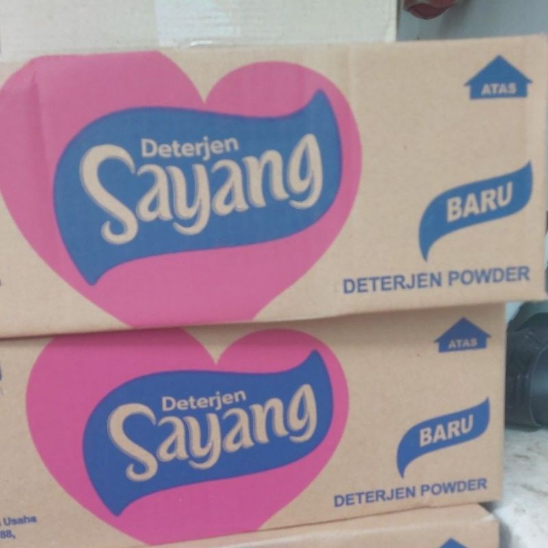 Detergen bubuk sayang 1renceng isi 6
