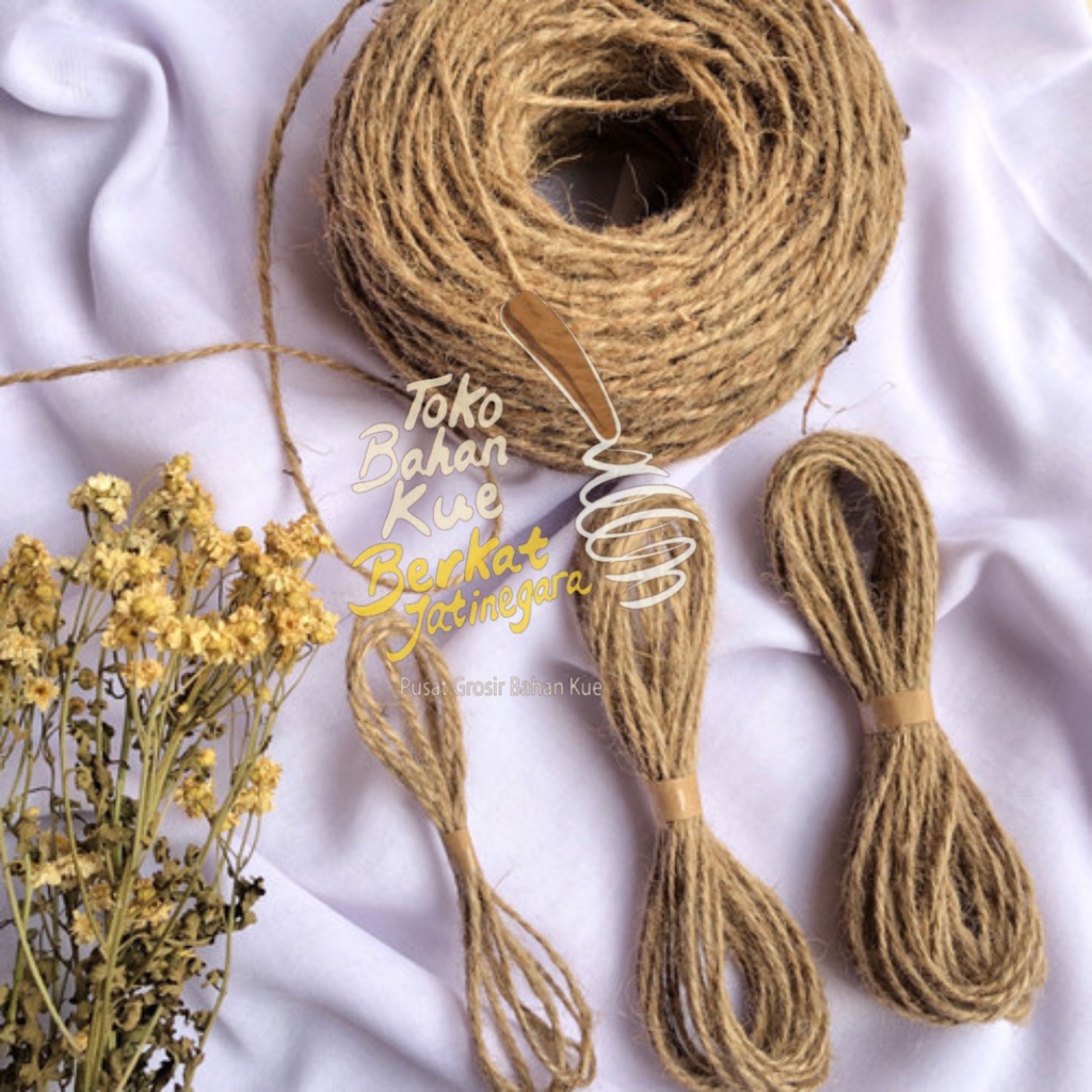 

TALI RAMI / TALI HIASAN PENGIKAT KADO / TALI KOTAK HAMPERS 50 M