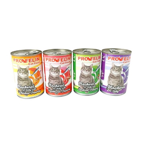 Makanan Kucing Basah PROFELIN Kaleng 400 Gram / Wet Cat Food Murah