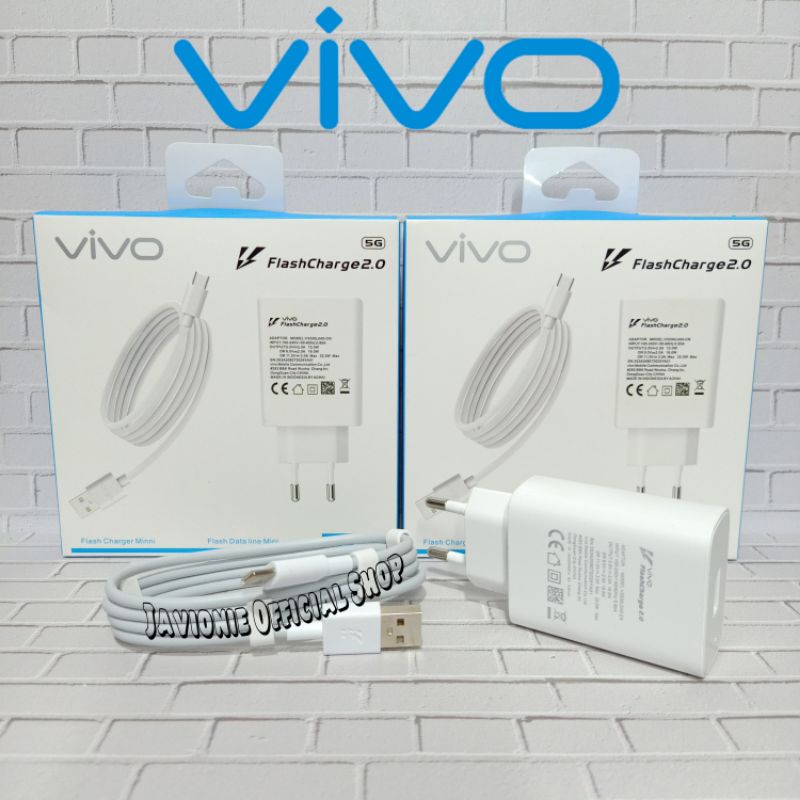 Charger Casan Carger Cas VIVO Original TYPE C 100% Fast Charging 9V 2A 18W