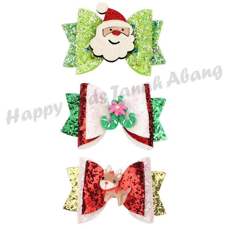 COD JEPITAN RAMBUT ANAK PEREMPUAN IMPORT / ACC RAMBUT ANAK NATAL / AKSESORIS KEPALA JEPITAN RAMBUT ANAK