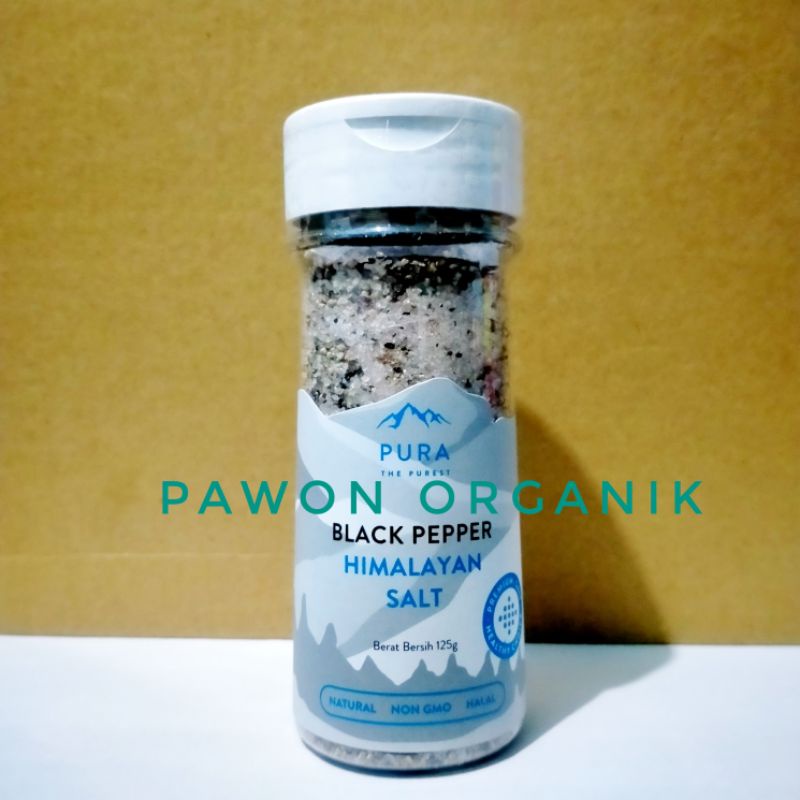 Black Pepper Himalayan Salt