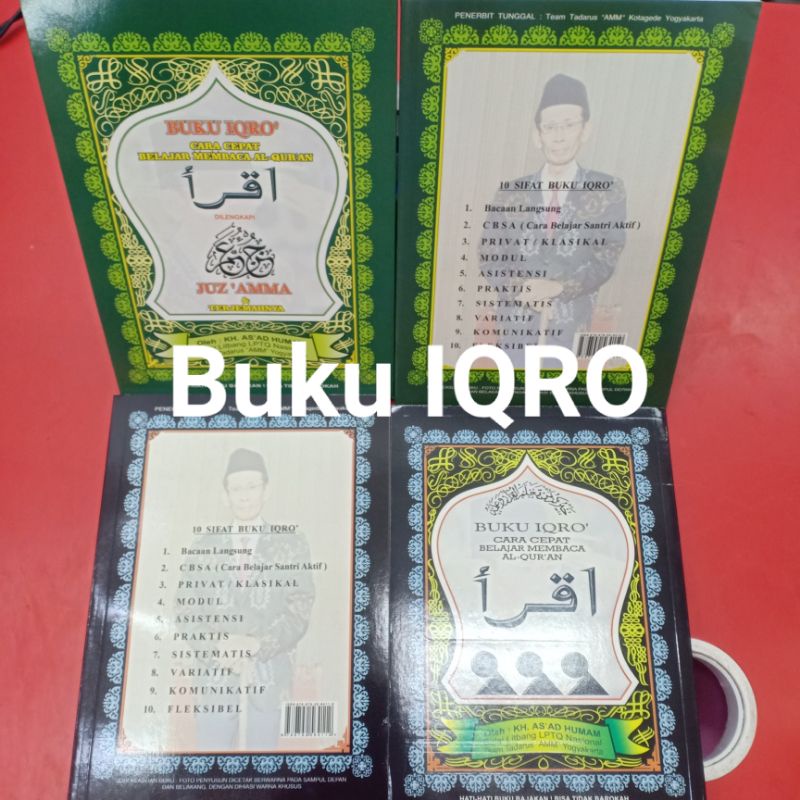 Buku IQRO  l  Cara Cepat Membaca Al-Qur'an