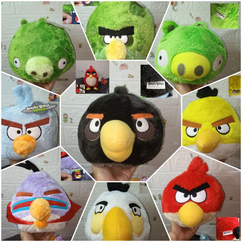 Boneka Angry Bird Original Second Impor Preloved
