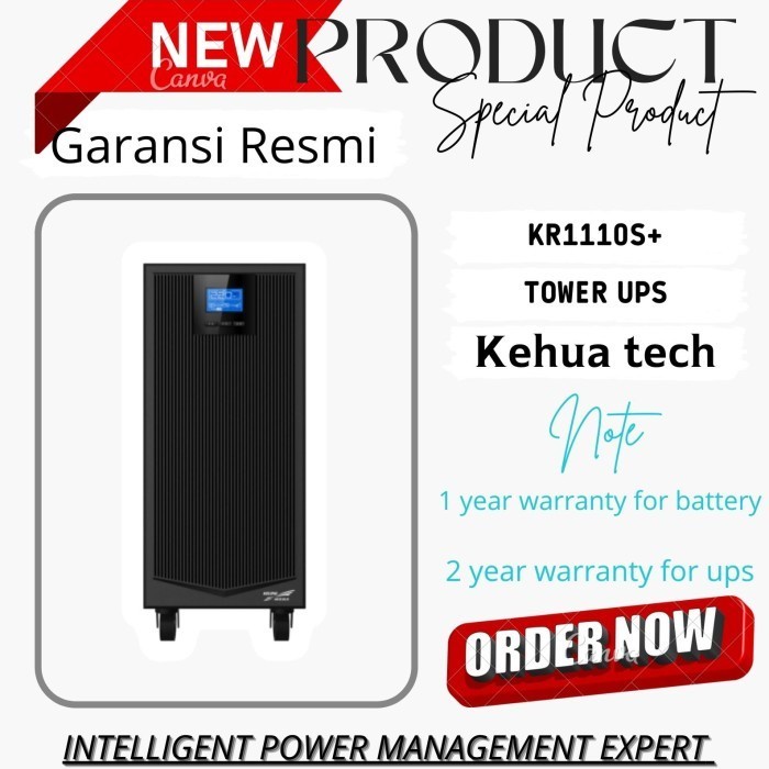 KEHUA UPS TOWER KR1110S+(10.000 VA),KR11 Plus Series - KR11 PLUS