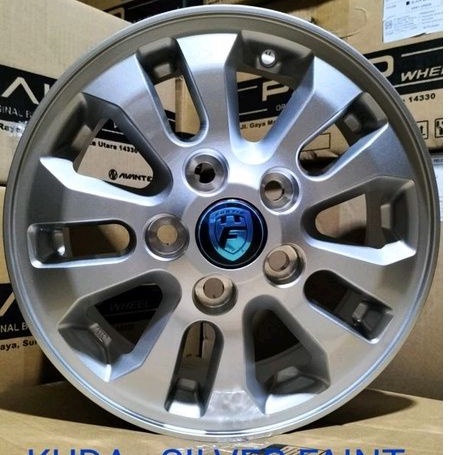 VELG KUDA FULL SILVER CAT