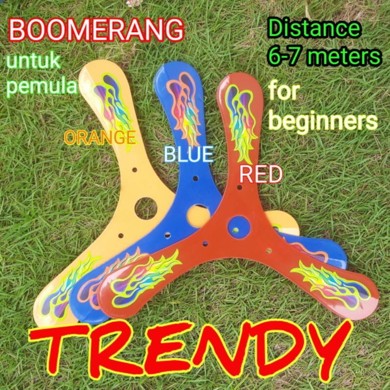 boomerang mainan anak bumerang asli balik lagi