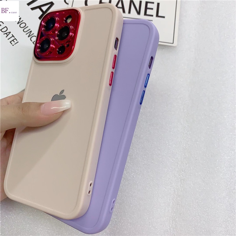 Soft Case Pelindung Lensa Bahan Silikon Untuk Iphone 14 13 12 11 X XR XSMAX