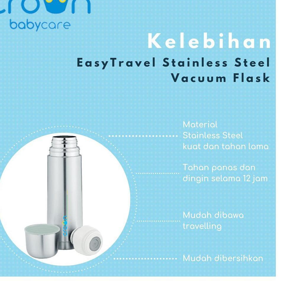 Baby Safe Termos Stainless TER01 350 ML / BABYSAFE THERMOS / BABYSAFE TERMOS  Steel  350ml Y1