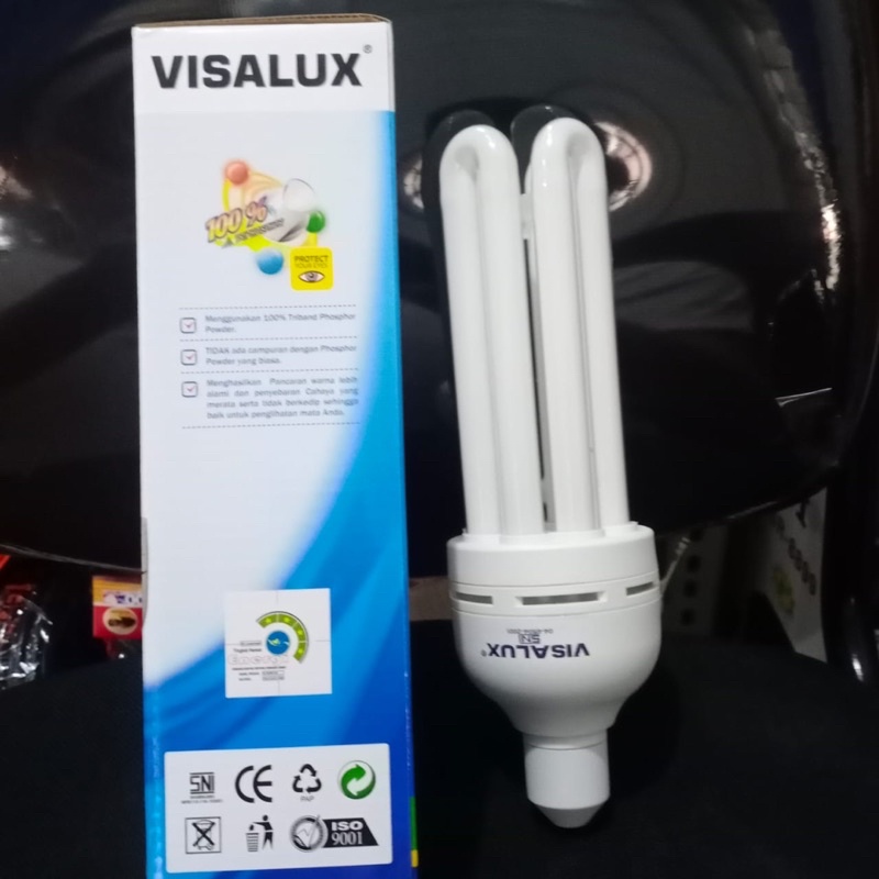 Lampu PLC 4U 45w / lampu hemat energi 45w sni visalux 100% baru