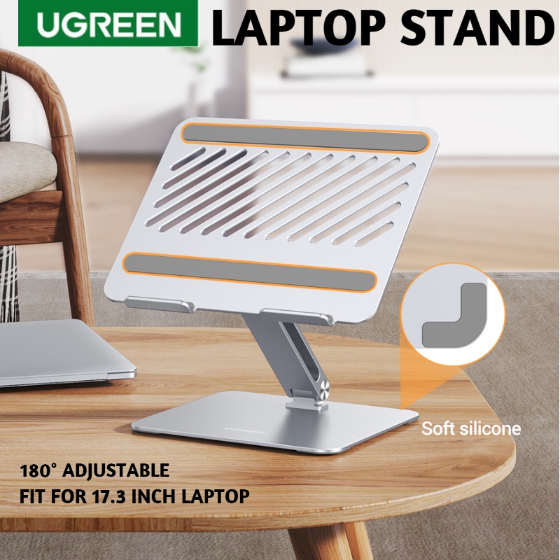 Ugreen Stand Holder / Dudukan Ponsel / Tablet / Notebook Model Lipat Vertikal Untuk Meja