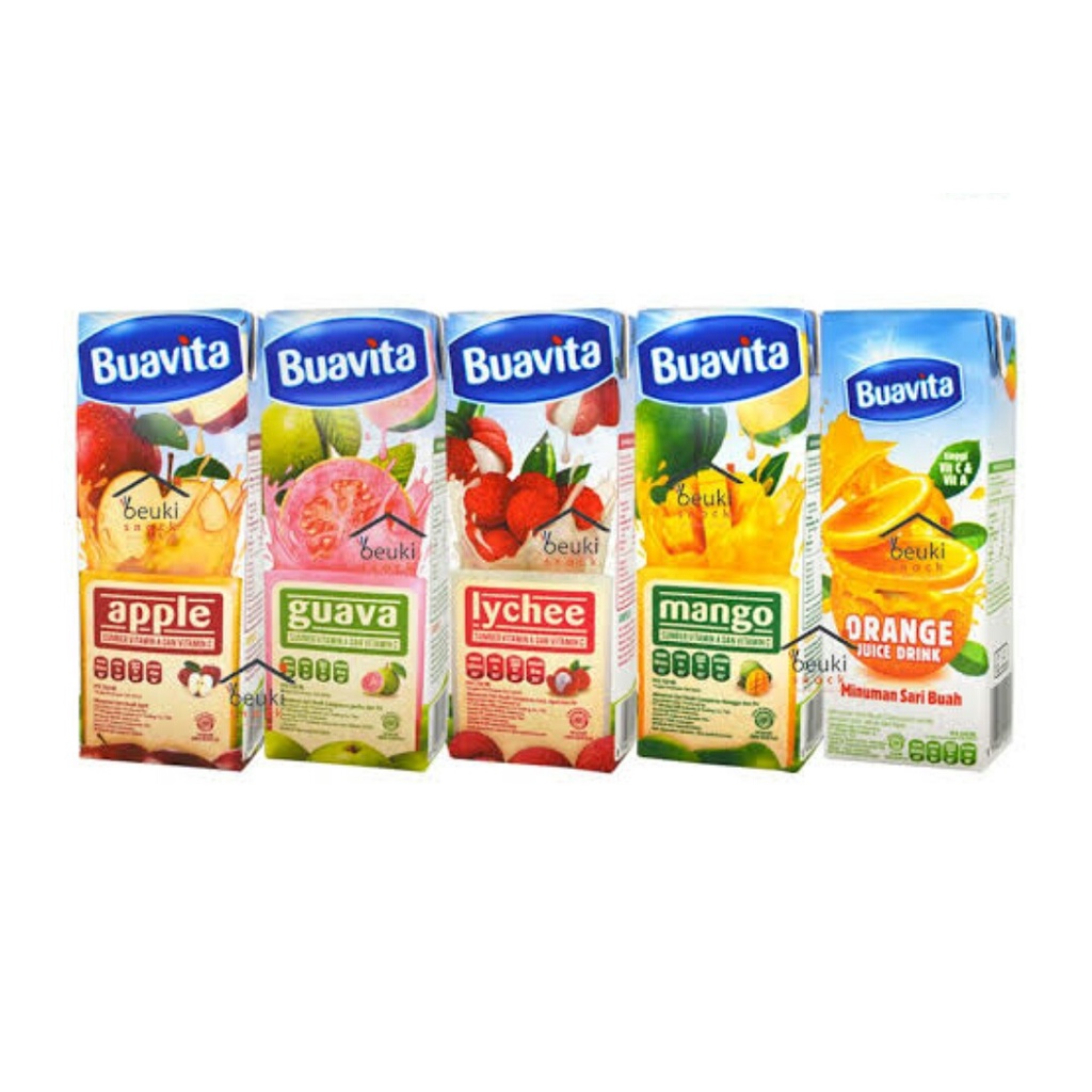 

BUAVITA MINUMAN SARI BUAH 250 ML