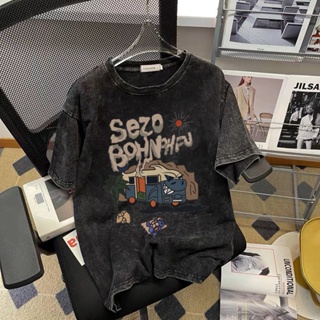RDGF official shop kemeja leher bulat  2023 T-shirt baru kaos murah kaos cotton kaos kekinian atasan kaos Kaos pria baju kaos oversize kaos hitam oversize PRIA & WANITA (UNISEX)