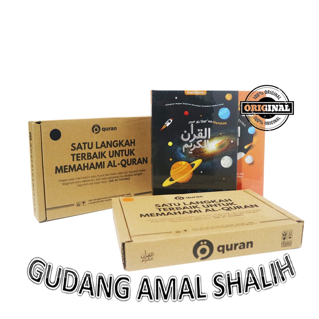 

( BISA CUSTOM CETAK NAMA ) Al Quran Anak Kalamy Rico The Series Plus Box - Syaamil Quran - GAS