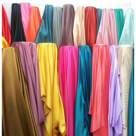 Kain Background Satin Strecth Premium Dua Sisi Untuk Dekorasi Pesta Wedding | Engagement | Backdrop Foto