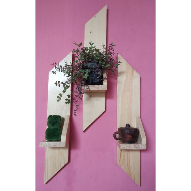 rak dinding kayu rak dinding tempel rak tempel hiasan kamar