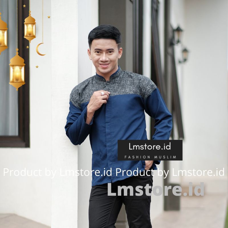 Baju Koko Kurta Terbaru Premium Baju Koko Pria Dewasa Lengan Panjang Baju Koko Dewasa Lengan Panjang