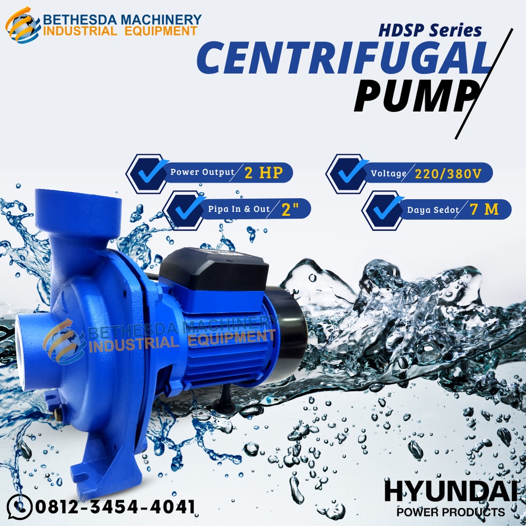 Jual Pompa Air Centrifugal Irigasi Pump Hp Hyundai Phase Shopee Indonesia