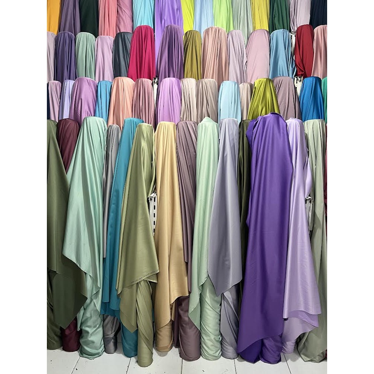 Kain Satin Roberto Cavali Premium /kain bridesmaid/bahan gamis/gaun pesta/dress/kain furing