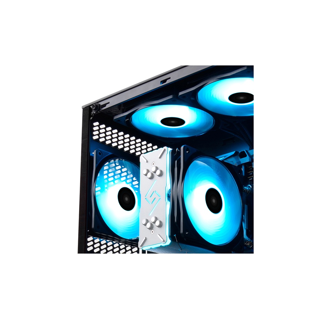 FAN CASE DEEPCOOL RF 120 3 IN 1 12CM RGB | 3 FAN + HUB