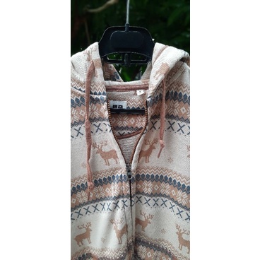 Zip Hoodie Uniqlo Navajo