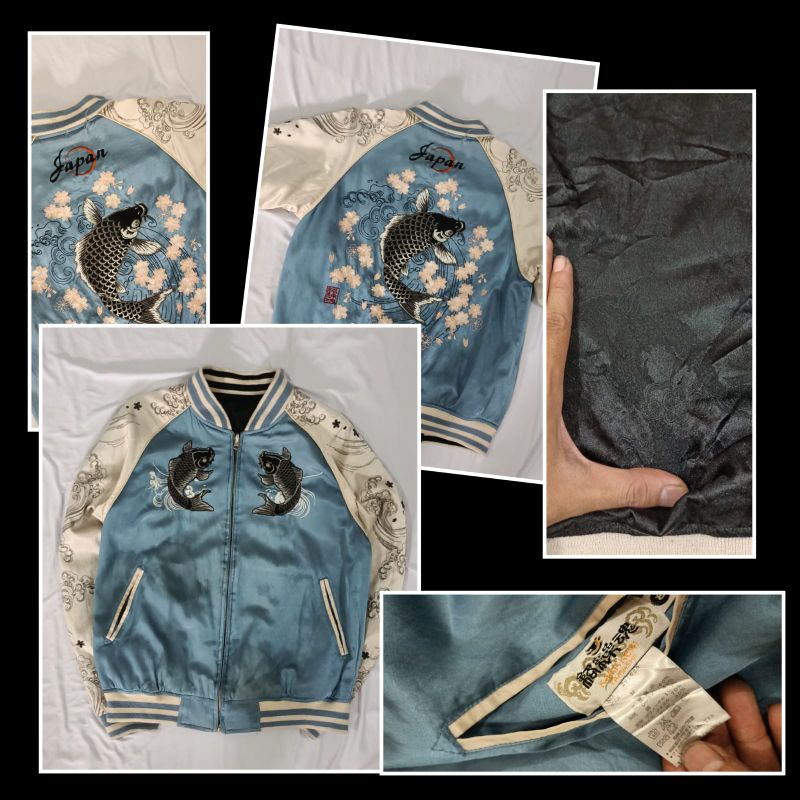Sukajan karakuri tamashi reversible jaket