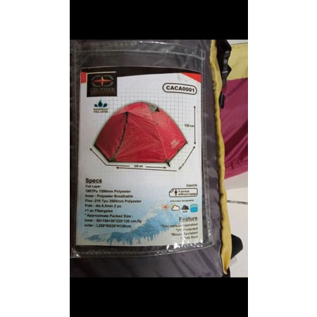 Tenda Cotrek M Drake / Tenda Camping / Tenda Gunung