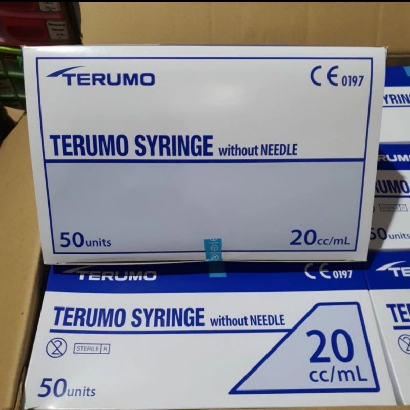 Spuit 20cc Terumo Syringe 20ml
