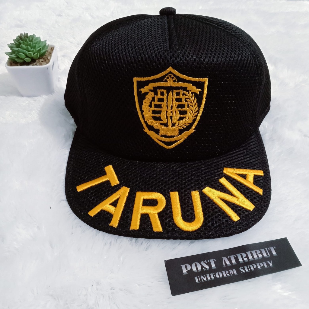 FIELD CAP TARUNA POLTEKIM / TOPI JARING / KEMENKUMHAM / ATRIBUT POLTEKIM/ TARUNA