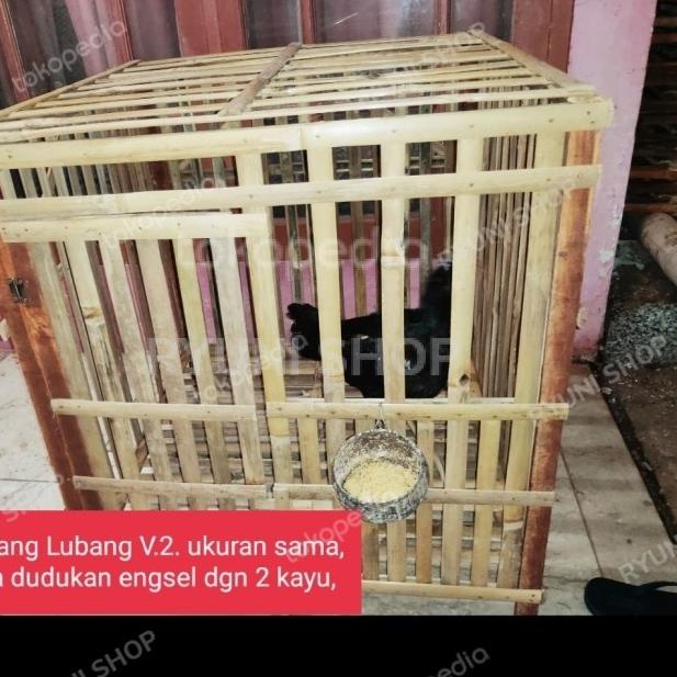 kandang bambu ayam bangkok - V.1