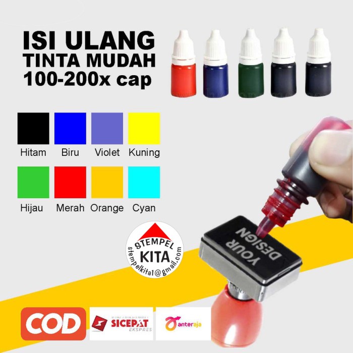 

Tinta Stempel Otomatis 5 Ml