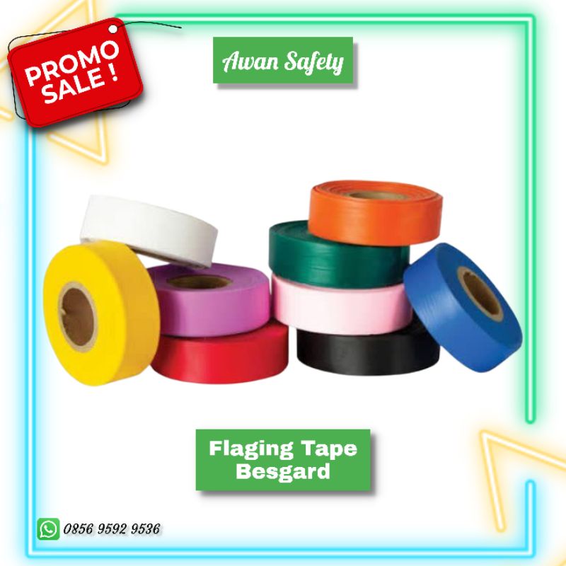 Flaging Tape / Pita Surve 1x50 meter Besgard