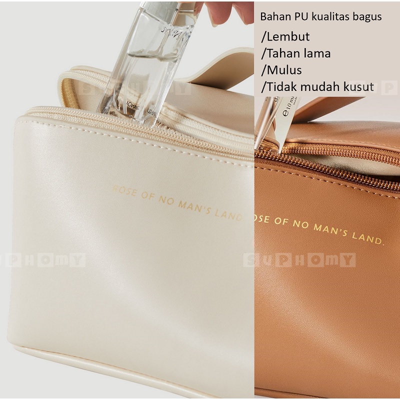 Tas Kosmetik Washbag / Make up pouch/ Cosmetic Bag Organizer / Tas Make Up Wanita/Tas Kosmetik Anti Air/Tas Kosmetik Travel Transparan /Pouch Kosmetik/Pouch aesthetic