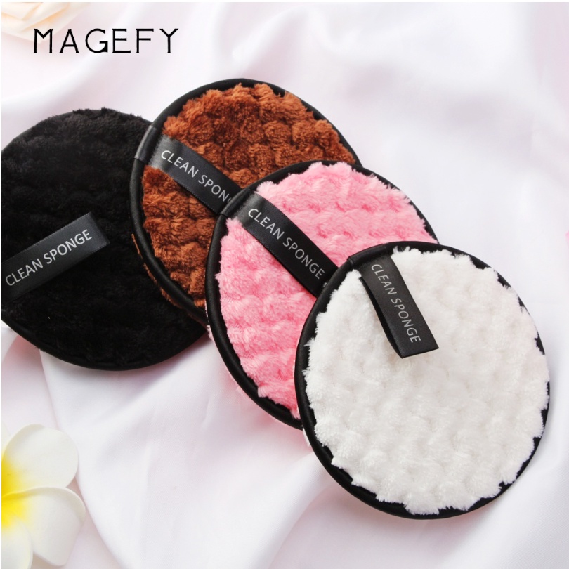 MAGEFY Spon Pembersih Wajah Sponge Makeup Remover Pad Powder Puff Maange XX095