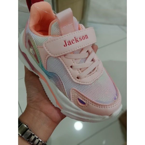 sepatu sneaker anak perempuan Jackson kidz ORI terbaru