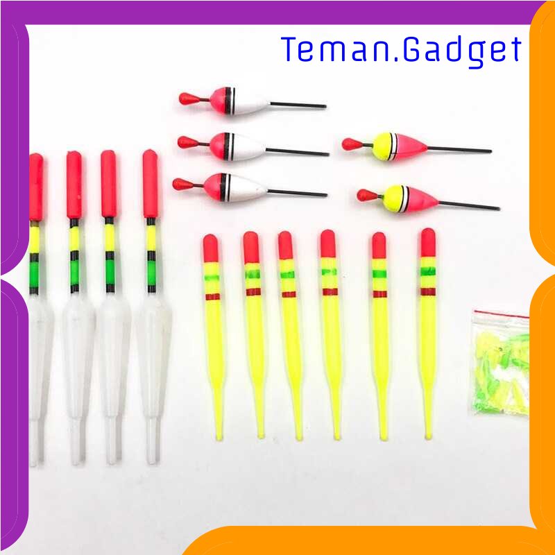 TG-PCN DEDOMON Kumbul Umpan Pancing Vertical Fishing Floats Lure Bait 15 PCS - P0016