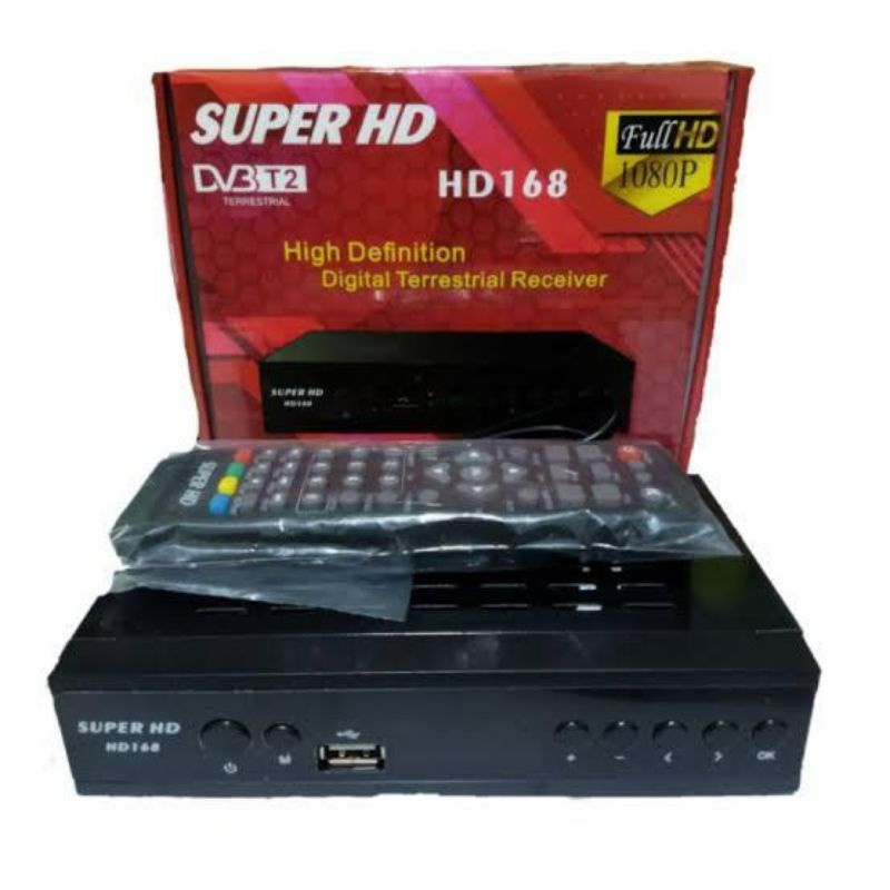 Set top box tv digital K- Visi0n Super HD 168 GOL Harimau/Set top box digital/STB TV DIGITAL