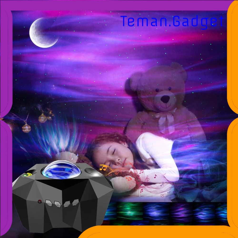 TG-LMP Pookin Lampu Proyektor Tidur Starry Sky Bluetooth Speaker - AC6923