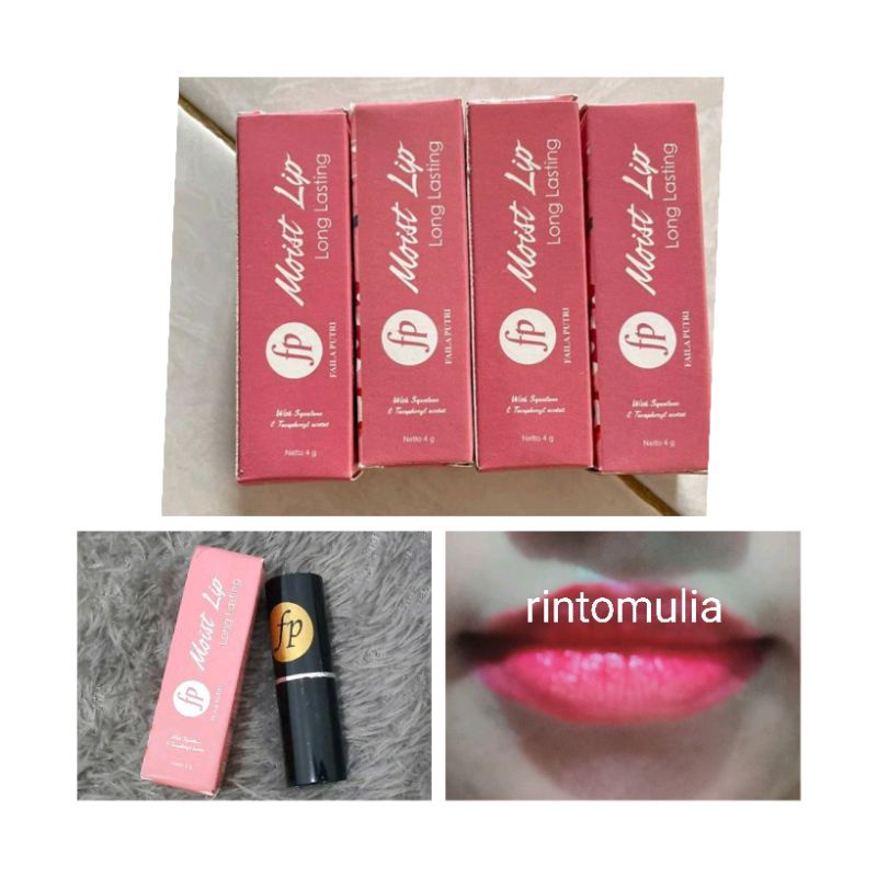 Lipstik fp / moist lip /pelembab bibir bpom / lipstik tahan lama 38 jam / lipstik bisa berubah warna