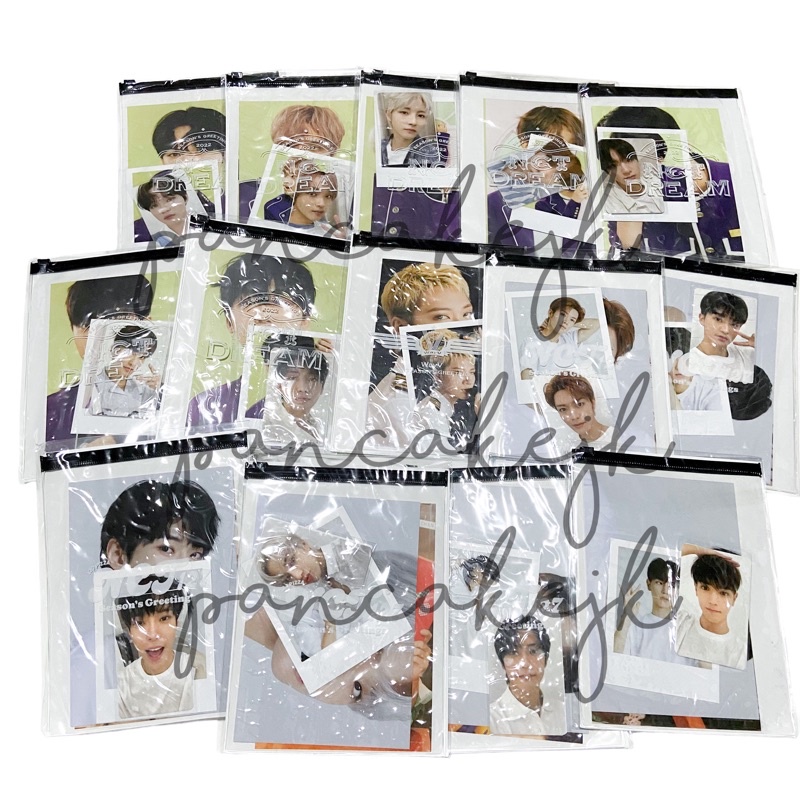 [ READY‼️ ] sg22 photopack set SEALED red velvet nct wayv [ jisung chenle taeyong yuta irene ]