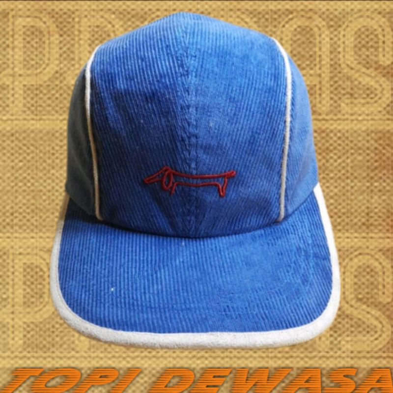 topi louis castel corduroy preloved tdl22