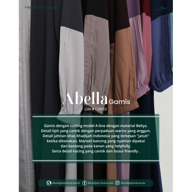 Gamis Abella Khadijah Indonesia