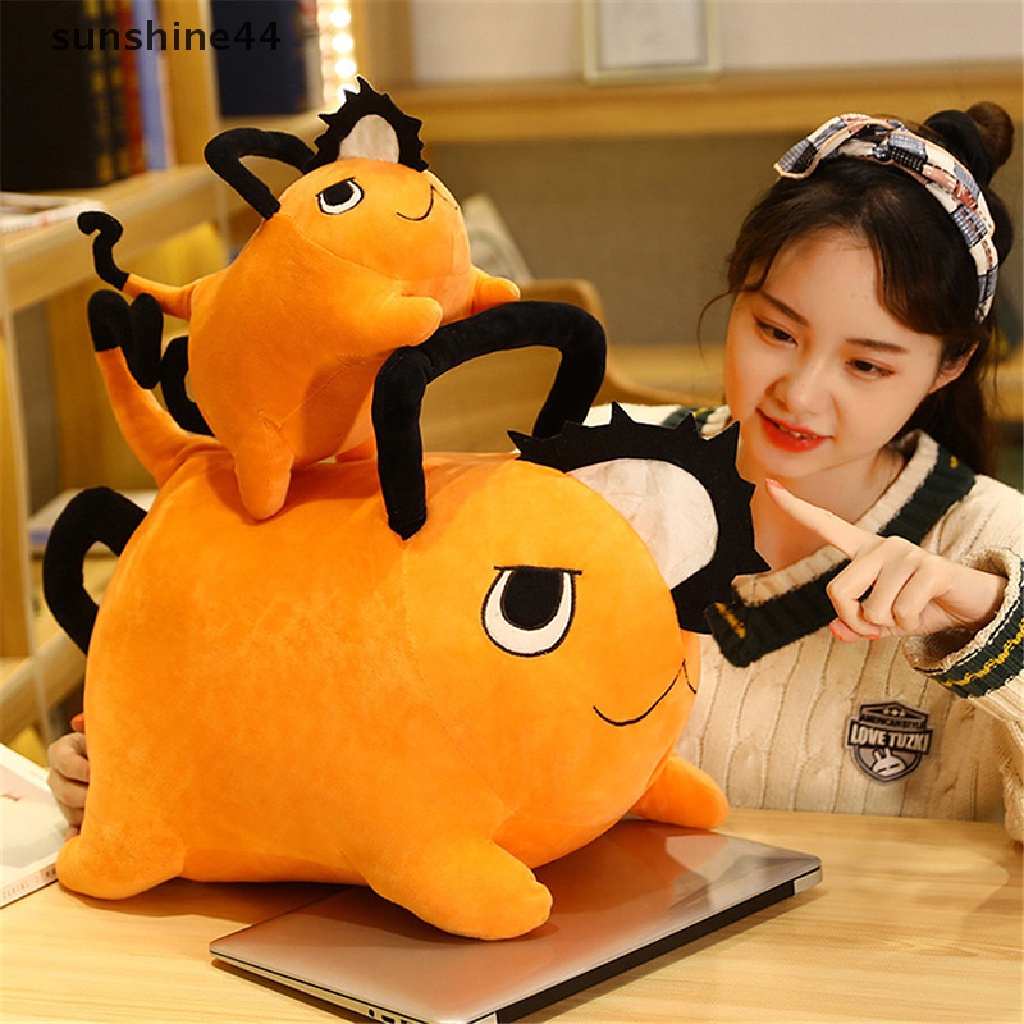 Sunshine Mainan Boneka Plush Bentuk Anime Pochita Untuk Hadiah Natal / Ulang Tahun Anak