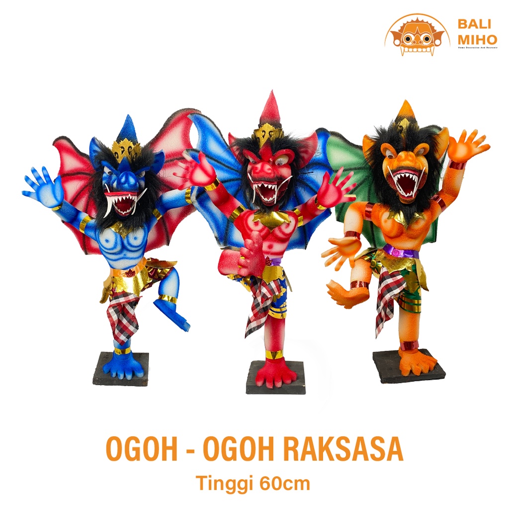 Ogoh Ogoh Raksasa - Ogoh Ogoh Mini - Ogoh Ogoh Spon - Ogoh Ogoh Bali - Mainan Anak - Patung Ogoh Ogo