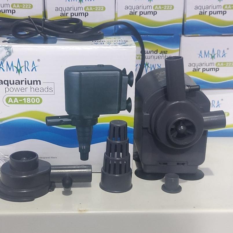 Bagus Banget - AA 1800 AMARA POMPA AQUARIUM POWERHEADS POMPA CELUP AQUASCAPE Serba Murah