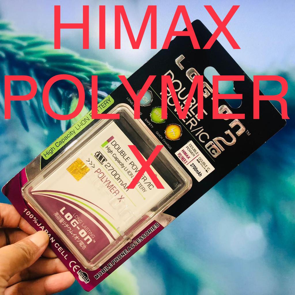 BATT BATERAI LOG ON DOBEL POWER HIMAX POLYMER 2/ HIMAX POLYMER X/ HIMAX PURE 3S/ HUAWEI Y3-Y5/ HUAWEI Y5 2017