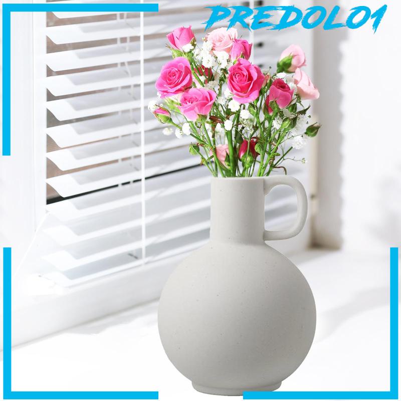 Predolo1 Vas Bunga Bahan Keramik Untuk Dekorasi Rumah